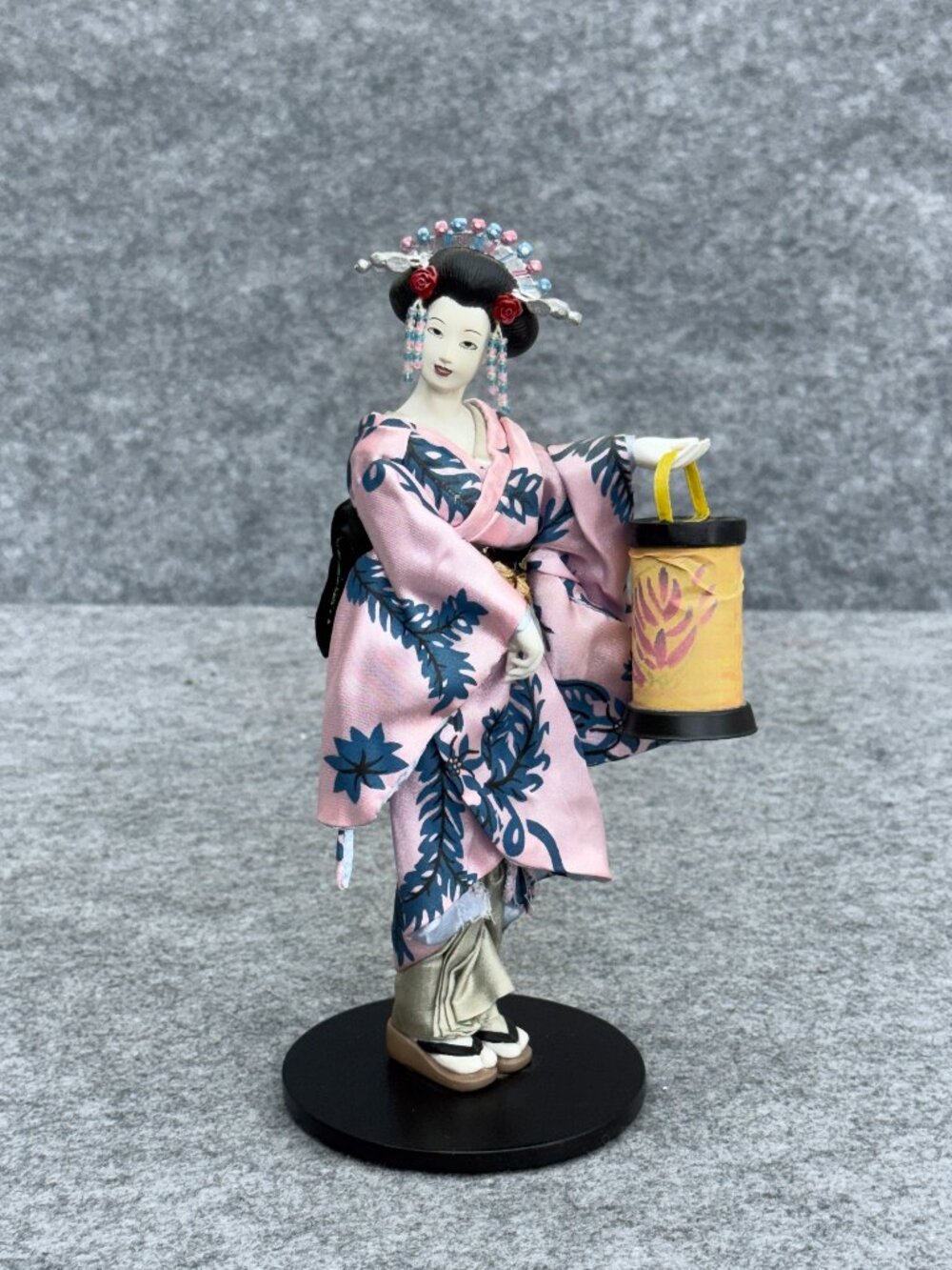 Ashton-Drake Lotus Lantern At Twilight Geisha Doll Poetry of Flowers Collection